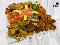 Wybór ryb wędzonych morskich i słodkowodnych