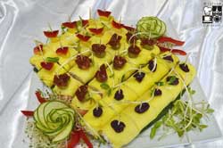 Szafranowe ruloniki naleśnikowe